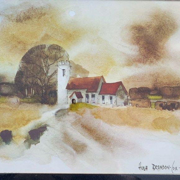 Hugh Brandon Cox Watercolor Water Color Prints - Picture 2 of 10